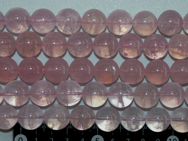 ローズクオーツ（紅水晶）　16ミリ