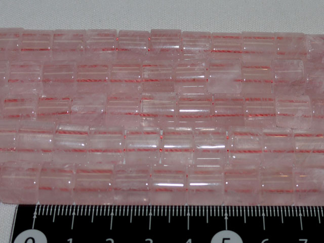 ローズクォーツ（紅水晶）約２キロ ローズクオーツ（紅水晶） 2連 12ミリ×8ミリ×6ミリ 天然石