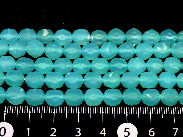 シーブルーカルセドニー　スターカット　8ミリ