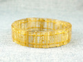 ゴールドルチル バングルブレスレット 【br-0198-goldrutilebangle】