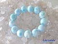 ラリマー ブレスレット 18ミリ　【br-0257-larimar18mm】
