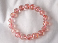 ストロベリークオーツ ブレスレット 11ミリ　【br-0282-strawberry11mm】