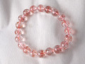 ストロベリークオーツ ブレスレット 9ミリ　【br-0283-strawberry9mm】