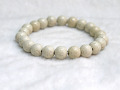 北投石（白） ブレスレット 10ミリ　【br-0284-hokutou-whi10mm】