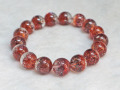 スーパーストロベリークオーツ ブレスレット 12ミリ　【br-0290-superstrawberry12mm】