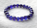 サファイア  ブレスレット 8ミリ　【br-0297-sapphire8mm】