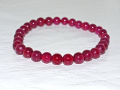 極上ルビー ブレスレット　6ミリ
