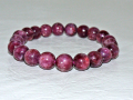 ルベライト（レッドトルマリン） ブレスレット　9ミリ
