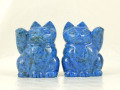 ラピスラズリ 招き猫ペア