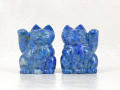 ラピスラズリ 招き猫ペア