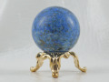 ラピスラズリ丸玉（台付）　31ミリ