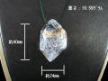 ハーキマーダイヤモンド　ペンダント19.59ｇ　