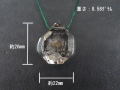 ハーキマーダイヤモンド　ペンダント8.58ｇ　
