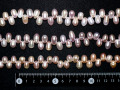 淡水パール(ピンク系）　12ミリ×8ミリ　端貫通