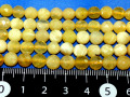 イエローオパール32面カット　6ミリ 【bz-yellowopal32-6】【定型外可】