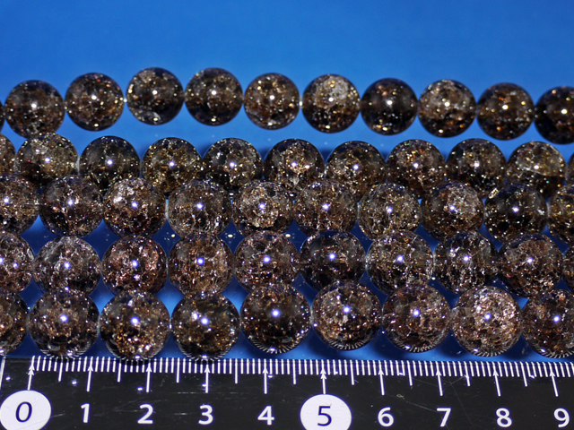 スモーキークオーツ（茶水晶）  12ミリ 爆裂