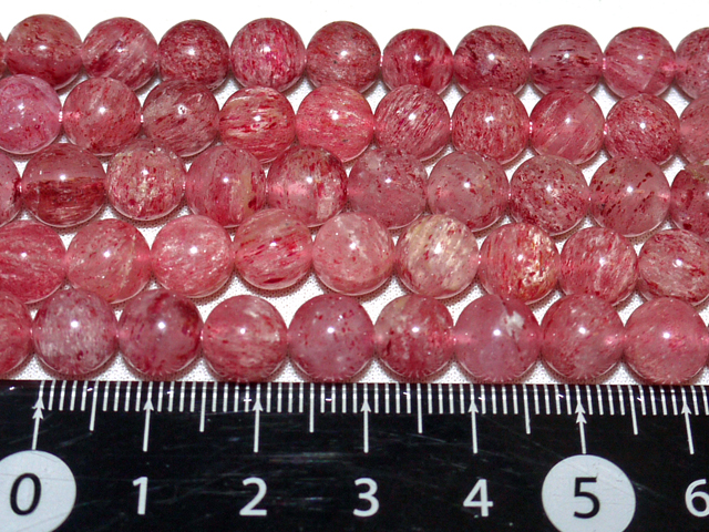 ストロベリークオーツ　8ミリ