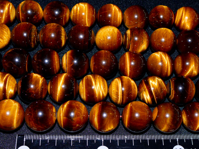 タイガーアイ　20ミリ