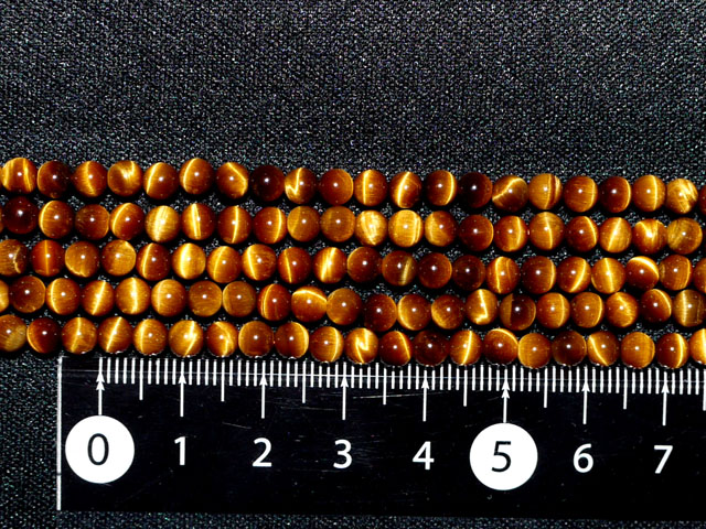 タイガーアイ　4ミリ