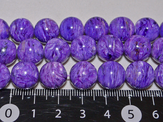 チャロアイト（超ハイグレード）　12ミリ