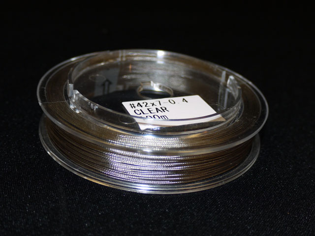 アクセサリー用ワイヤー　0.4ミリ×1～100メートル　【定型外郵便可】