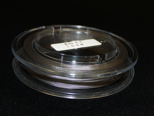 アクセサリー用ワイヤー　0.45ミリ×1～100メートル　【定型外郵便可】