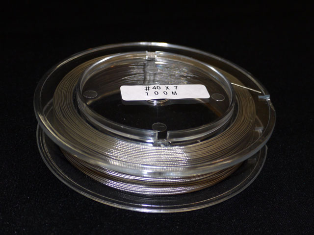 アクセサリー用ワイヤー　0.6ミリ×1～100メートル　【定型外郵便可】