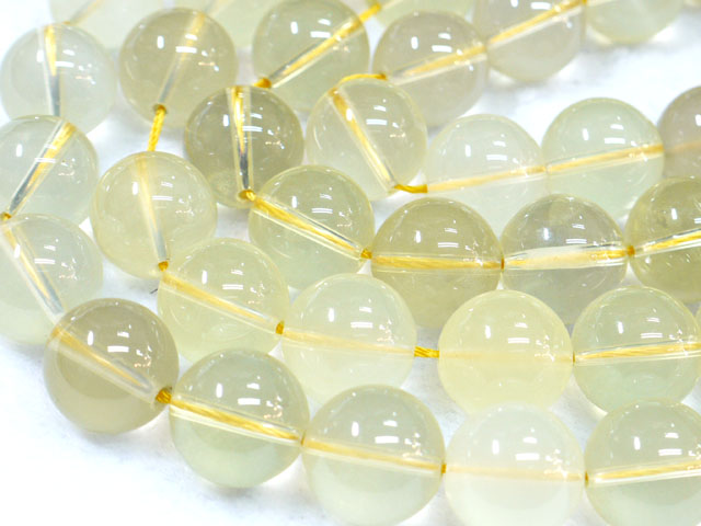 イエローミルキークオーツ　16ミリ　【bz-yemilky-16】【定型外可】