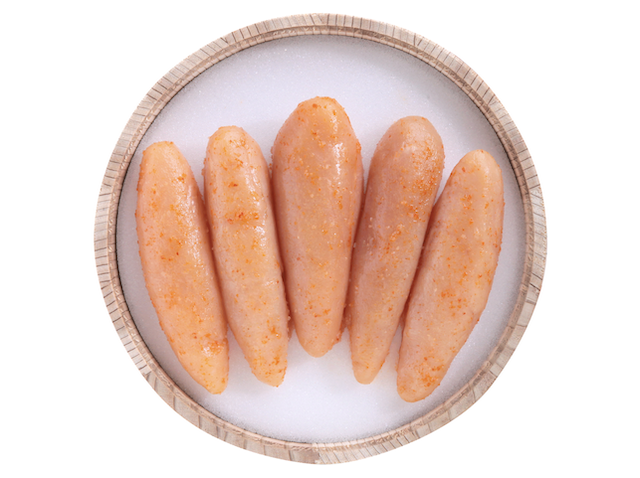 北海道産 木樽入 無着色 あごだしめんたい220g