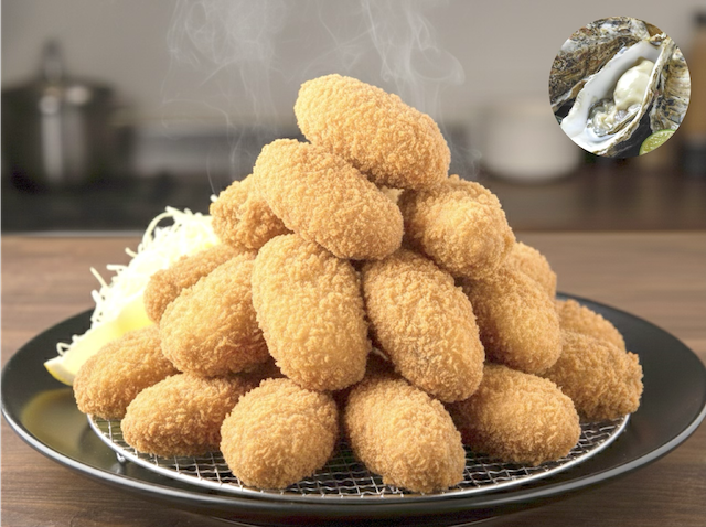 広島県産 大きな牡蠣フライ