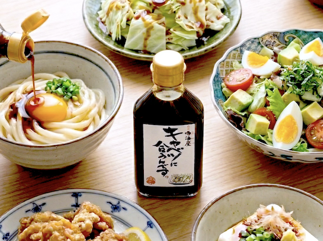 キャベツに合うんです。万能ポン酢