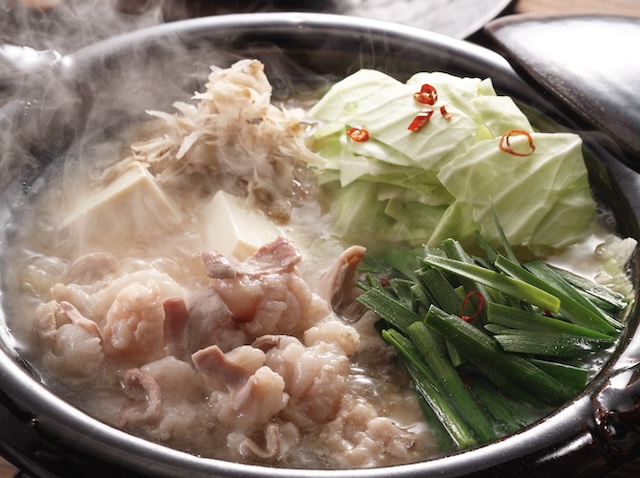 コラーゲンたっぷり。醤油もつ鍋