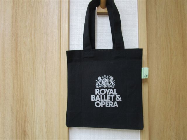 英国ロイヤル・バレエ&オペラ   トートバッグ(Royal Ballet & Opera Tote) ロイヤルバレエ&オペラ（ロンドン）　LA17