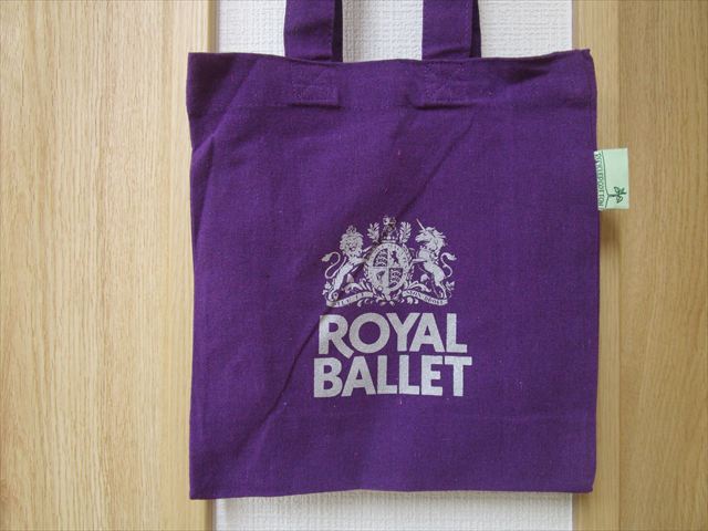 英国ロイヤル・バレエ&オペラ   トートバッグ(Royal Ballet Tote) ロイヤルバレエ&オペラ（ロンドン）　LA25