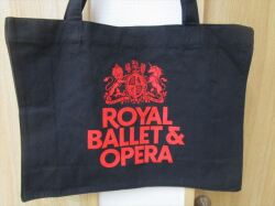 英国ロイヤル・バレエ&オペラ   トートバッグ(Royal Ballet & Opera Tote) ロイヤルバレエ&オペラ（ロンドン）　LA16