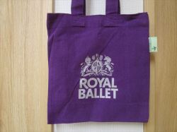 英国ロイヤル・バレエ&オペラ   トートバッグ(Royal Ballet Tote) ロイヤルバレエ&オペラ（ロンドン）　LA25