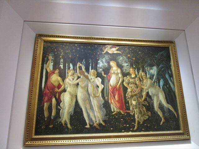 春（プリマヴェーラ））ボッティチェッリ トートバッグ(ウフィツィ