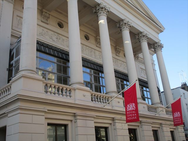 英国ロイヤルオペラハウス トーシューズエコバッグ（コンパクトバッグ