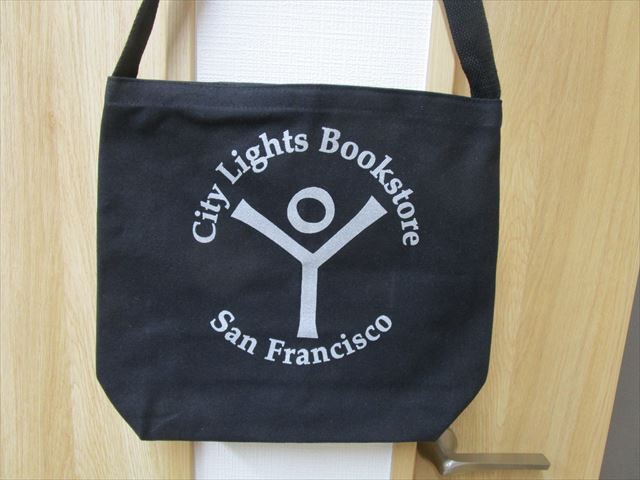 シティライツブックストア/ ビンテージ　ショルダーパック シティライツ ブックストア(City Lights Bookstore)(ビートカルチャー