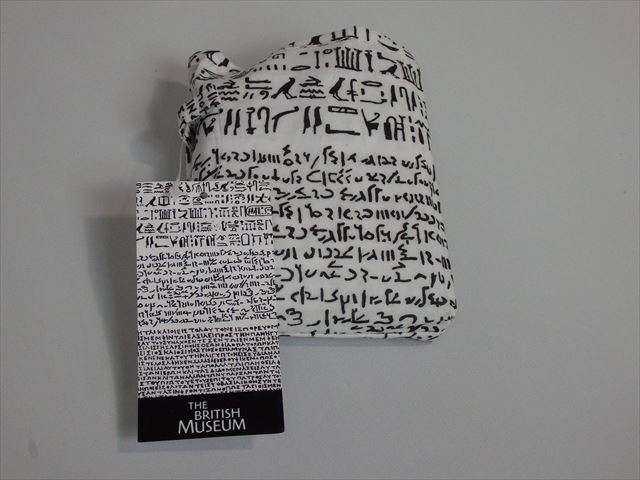 大英博物館（British Museum）エコバッグ(ロゼッタストーン