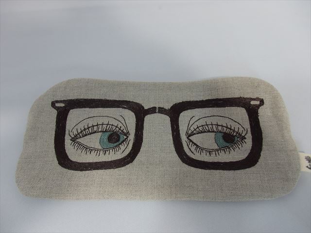 CORAL&TUSK メガネモチーフ 刺繍 ポーチ 3営業日以内に発送】CORAL&TUSK [Glasses Pouch] メガネモチーフ