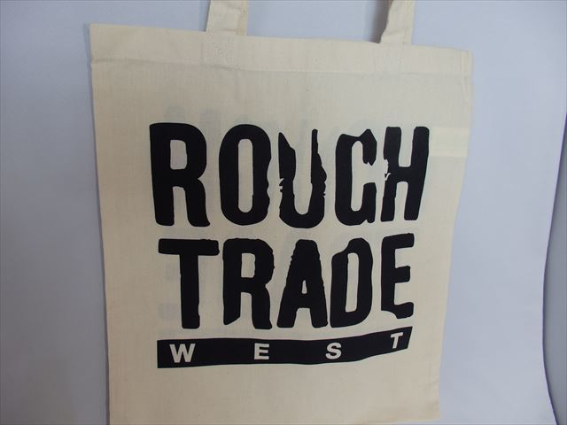 ラフトレードトートバッグRough Trade Records（白）（ロンドン
