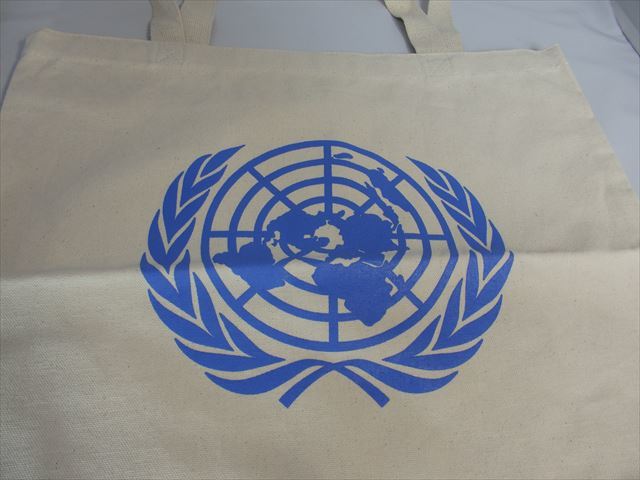 【新品未使用】国際連合 UN United Nations バッグ　国連グッズ 国際連合 ( United Nations 国連)（ニューヨーク） トートバッグ