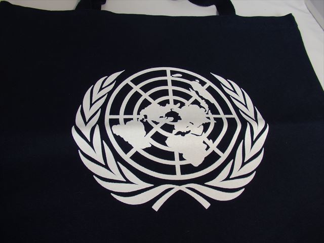 国際連合 ( United Nations 国連)（ニューヨーク） トートバッグ