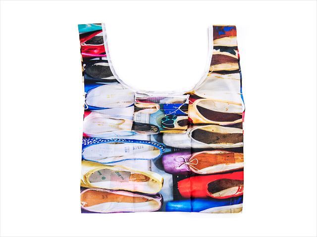 英国ロイヤルオペラハウス トーシューズエコバッグ（コンパクトバッグ