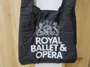 英国ロイヤル・バレエ&オペラ   トートバッグ(Royal Ballet & Opera Tote) ロイヤルバレエ&オペラ（ロンドン）（両面同一柄）　LA33