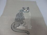 Coral&Tusk クッション Acro Cat 中材付き Coral&Tusk 40cm x 40cm クッションカバー / Cats Pillow