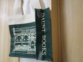 ドーントブックス(Daunt Books)トートバッグ小(両面同一柄）（ロンドンの書店）世界で最も美しい本屋さん（グリーン）コットン・イン・コンバージョン素材インド製LO71