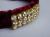 Velvet Cuff Bracelet By Lenora Dame Red　ＭＥＴ　ＭＴＡ17