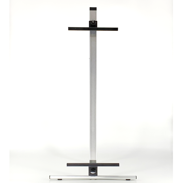 AS-M アルミスタンド　M シルバー/スライド調整/折り畳み/スタンド【大型配送】